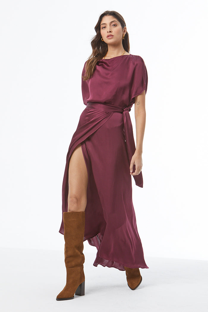 Rumi Top // Cherry Lacquer