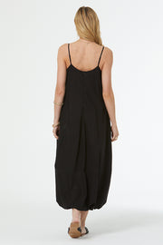 Melv Midi Bubble Dress // Black