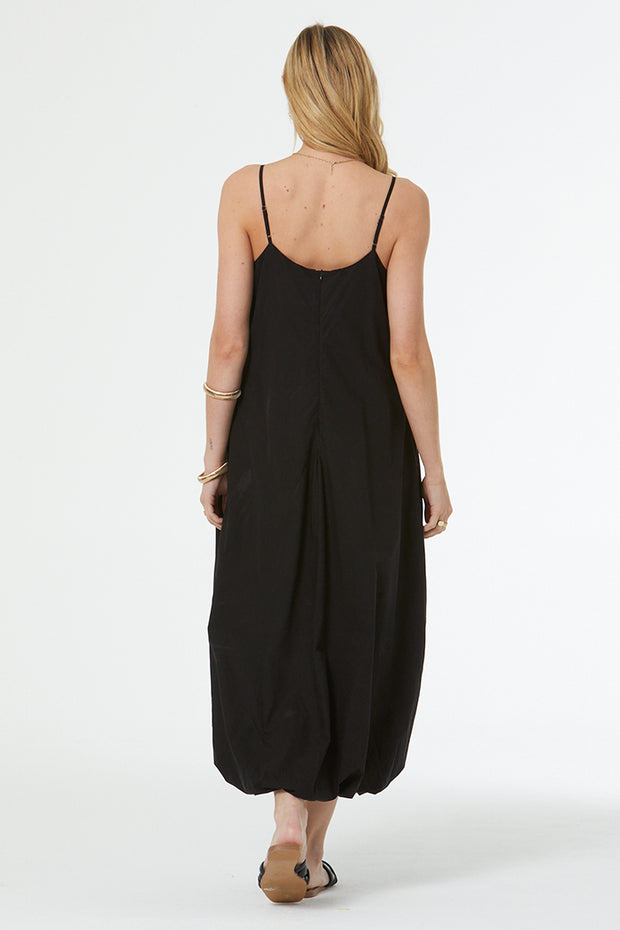 Melv Midi Bubble Dress // Black