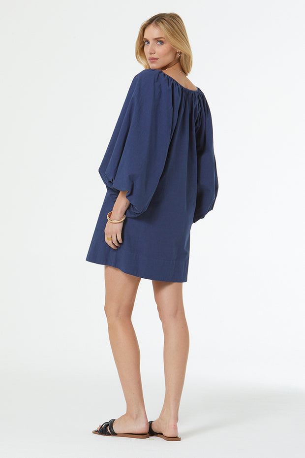 Leilani Mini Dress // Aviator Blue