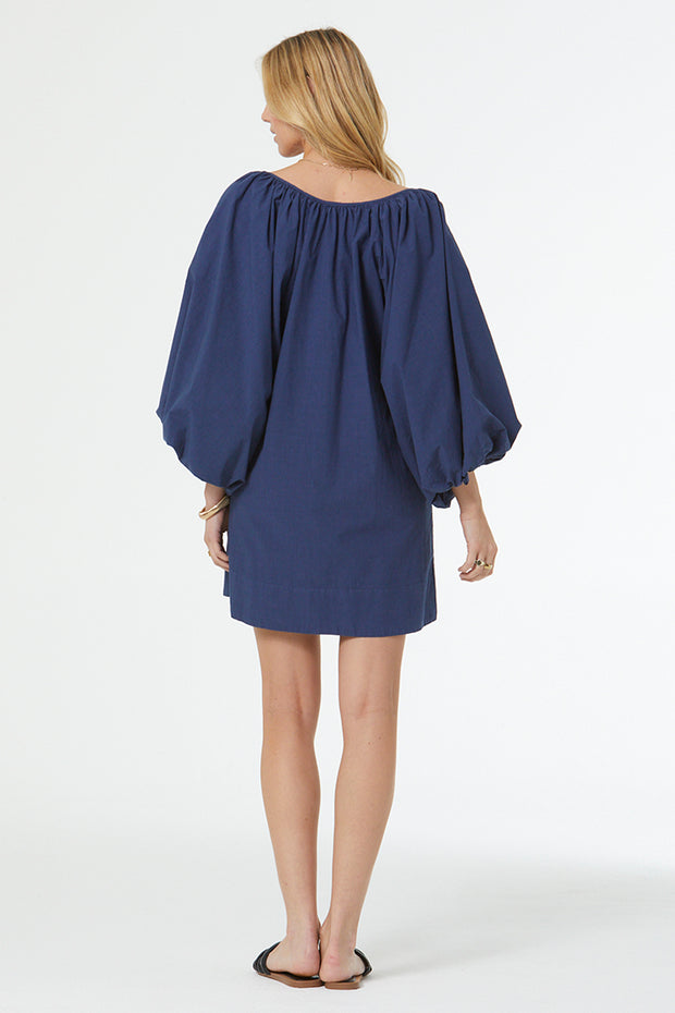 Leilani Mini Dress // Aviator Blue