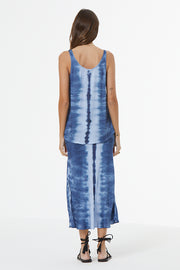 Nari Tank // Aviator Blue Pillar Wash