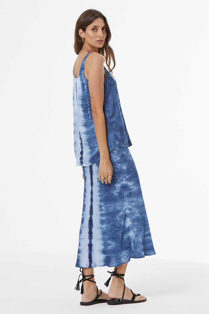 Felicity Skirt // Aviator Blue Pillar Wash