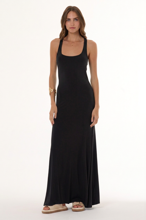 modal jersey dress Wander | | Black Maxi dress