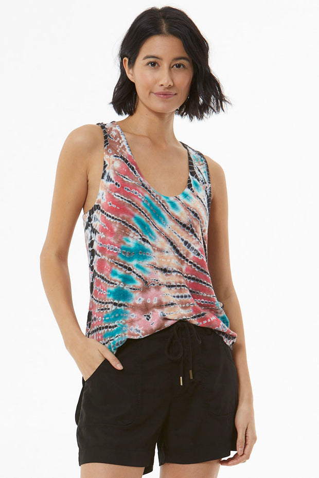 Lou Lou Tank // Verdigris Tropic Wash