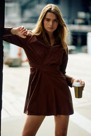 Cher Dress // Sepia