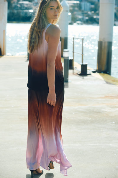 Nari Tank // Antique Violet Ombre