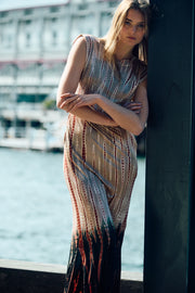 Mackenzie Muscle Tee Dress // Nut Bamboo Ombre