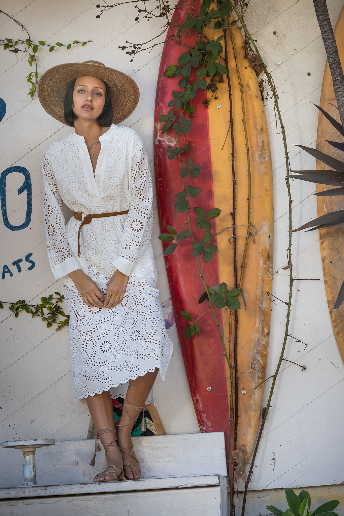 Olinda Dress // Bone