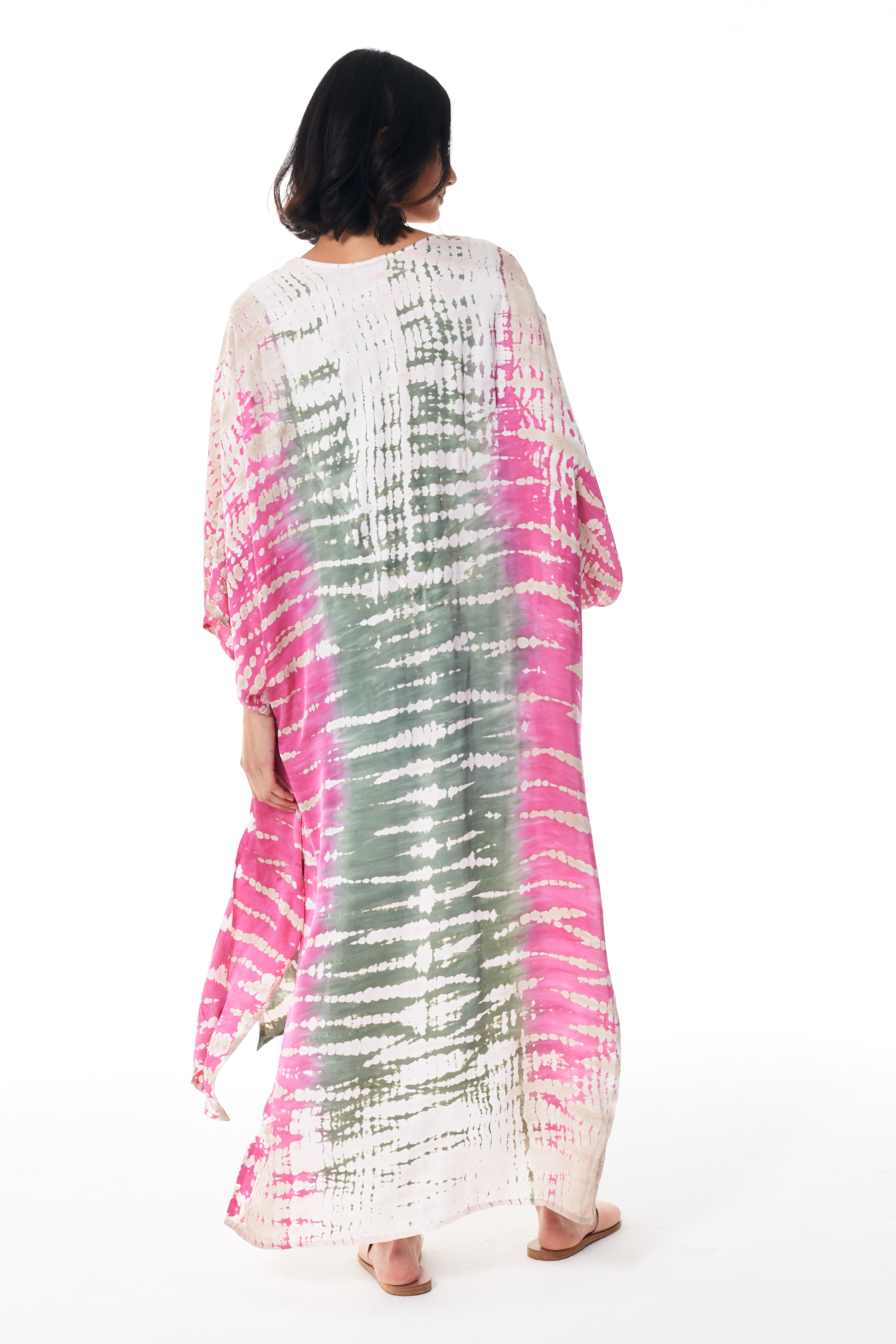 Koa Kimono // Pink Flash Reef Wash