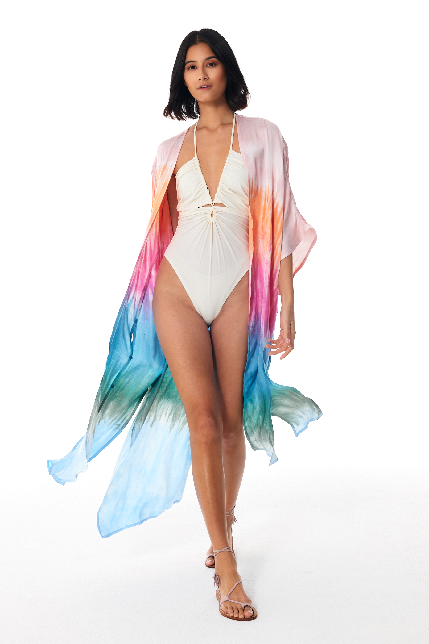 Koa Kimono // Pink Flash Dreamer Wash