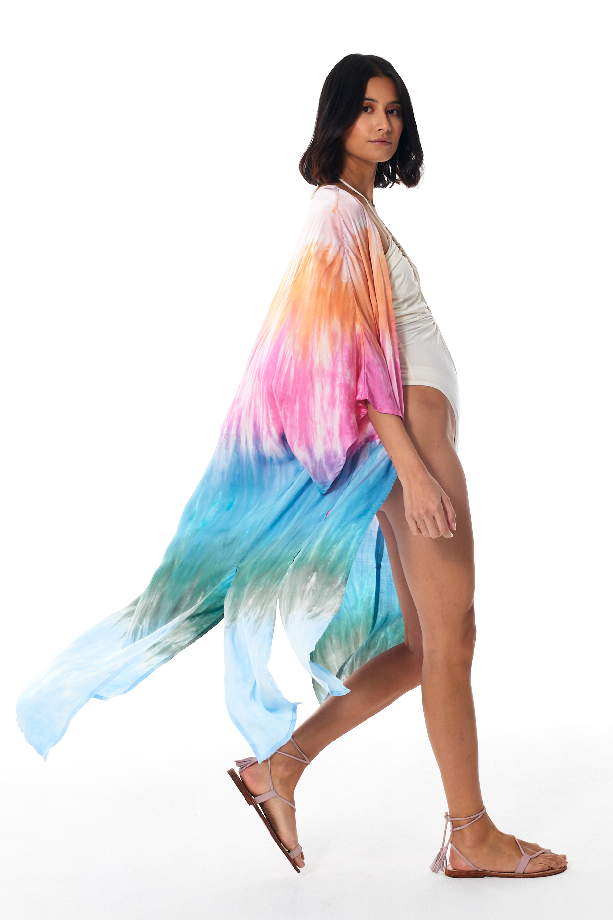 Koa Kimono // Pink Flash Dreamer Wash