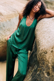 Silky Track Pant // Palm