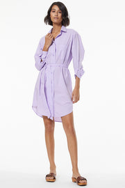 Alisa Shirt Dress // Digital Lavender ~ NO RETURNS